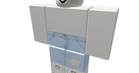 roblox ysl white denim jeans adidas superstars template|Roblox create clothes membership.